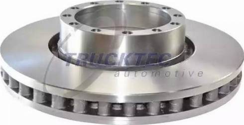 Trucktec Automotive 14.35.011 - Bremžu diski www.autospares.lv