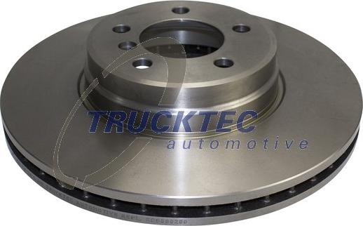 Trucktec Automotive 22.35.106 - Bremžu diski www.autospares.lv