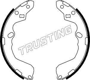 Trusting 049.146 - Bremžu loku komplekts www.autospares.lv