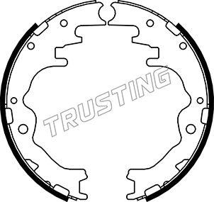 Trusting 049.143 - Bremžu loku komplekts www.autospares.lv