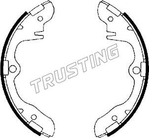 Trusting 049.109 - Bremžu loku komplekts www.autospares.lv