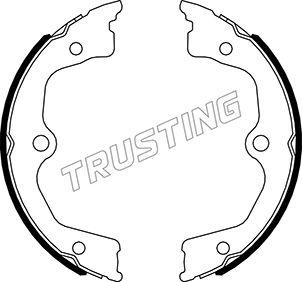 Trusting 044.030 - Bremžu loku kompl., Stāvbremze autospares.lv