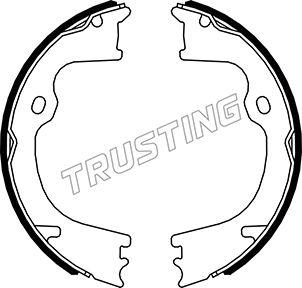 Trusting 045.003 - Bremžu loku kompl., Stāvbremze www.autospares.lv