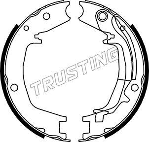 Trusting 046.215Y - Bremžu loku kompl., Stāvbremze www.autospares.lv