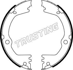 Trusting 046.232 - Brake Shoe Set, parking brake www.autospares.lv