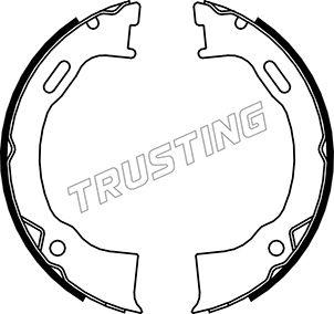 Trusting 040.159 - Bremžu loku kompl., Stāvbremze www.autospares.lv