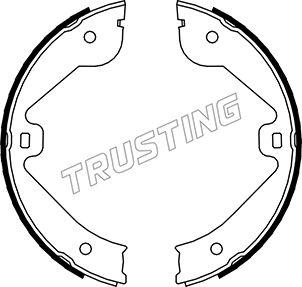 Trusting 052.131 - Bremžu loku kompl., Stāvbremze www.autospares.lv