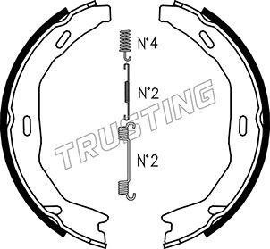 Trusting 052.132K - Bremžu loku kompl., Stāvbremze www.autospares.lv