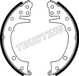 Trusting 064.135 - Bremžu loku komplekts www.autospares.lv