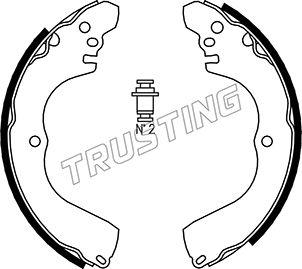 Trusting 064.172 - Bremžu loku komplekts www.autospares.lv