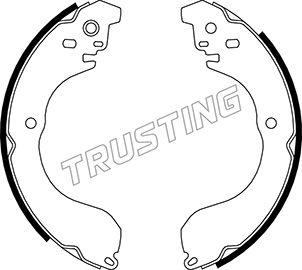 Trusting 067.199 - Bremžu loku komplekts www.autospares.lv