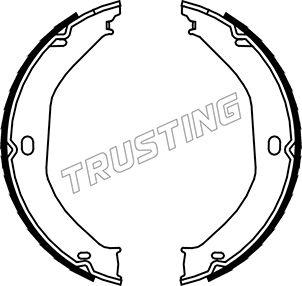 Trusting 088.235 - Bremžu loku kompl., Stāvbremze www.autospares.lv