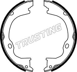 Trusting 088.238 - Bremžu loku kompl., Stāvbremze www.autospares.lv