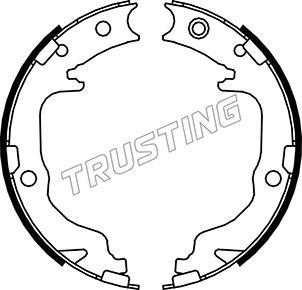 Trusting 088.237 - Bremžu loku kompl., Stāvbremze www.autospares.lv