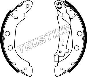 Trusting 088.226 - Bremžu loku komplekts www.autospares.lv