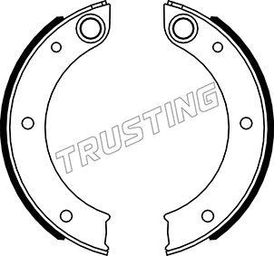 Trusting 083.003 - Bremžu loku kompl., Stāvbremze www.autospares.lv