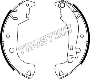 Trusting 034.105Y - Bremžu loku komplekts autospares.lv