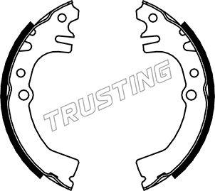 Trusting 026.346 - Bremžu loku komplekts www.autospares.lv