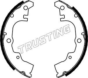 Trusting 026.336 - Brake Shoe Set www.autospares.lv