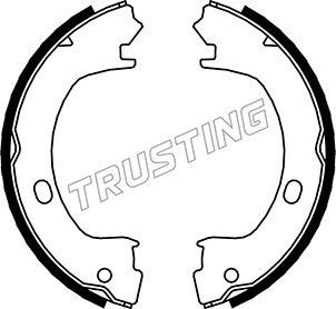 Trusting 023.006 - Bremžu loku kompl., Stāvbremze www.autospares.lv