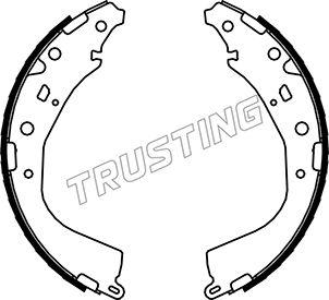 Trusting 115.319 - Bremžu loku komplekts www.autospares.lv