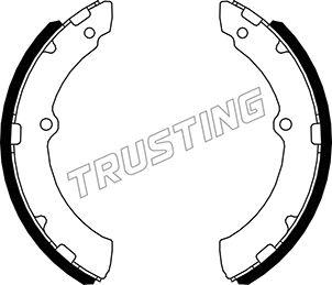 Trusting 115.336 - Bremžu loku komplekts www.autospares.lv