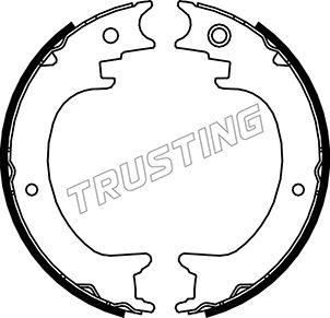 Trusting 110.339 - Bremžu loku kompl., Stāvbremze www.autospares.lv