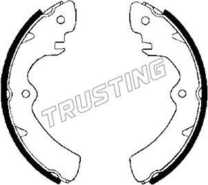 Trusting 111.223 - Bremžu loku komplekts www.autospares.lv