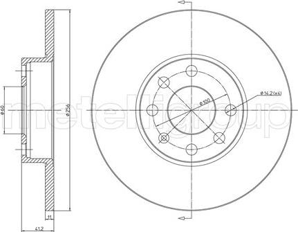 Ferodo DDF1040 - Bremžu diski www.autospares.lv