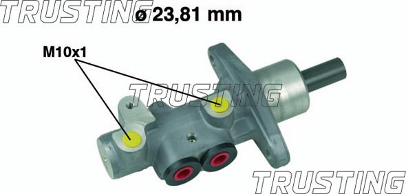 Trusting PF493 - Brake Master Cylinder www.autospares.lv