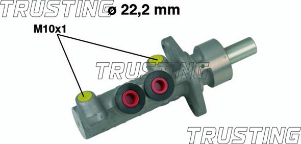 Trusting PF583 - Brake Master Cylinder www.autospares.lv