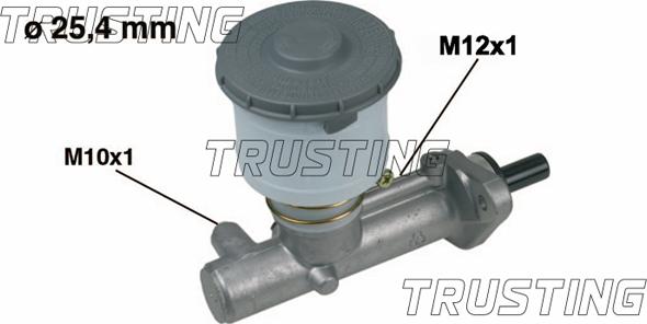 Trusting PF255 - Galvenais bremžu cilindrs www.autospares.lv