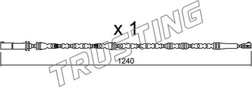 Trusting SU.288 - Indikators, Bremžu uzliku nodilums www.autospares.lv