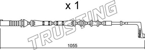 Trusting SU.283 - Indikators, Bremžu uzliku nodilums www.autospares.lv