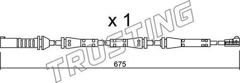 Trusting SU.278 - Indikators, Bremžu uzliku nodilums www.autospares.lv