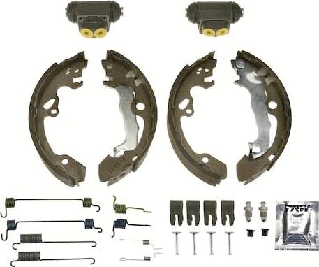 TRW BK1696 - Brake Shoe Set www.autospares.lv