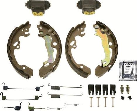 TRW BK1686 - Brake Shoe Set www.autospares.lv