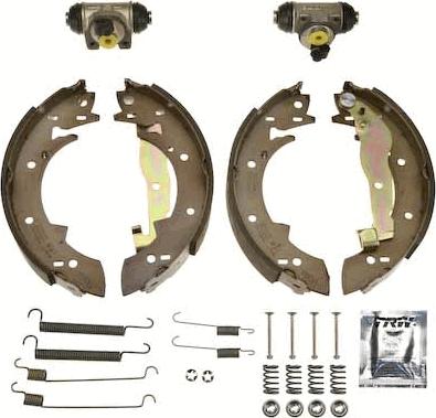 TRW BK1043 - Bremžu loku komplekts www.autospares.lv