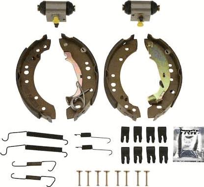 TRW BK1063 - Brake Shoe Set www.autospares.lv