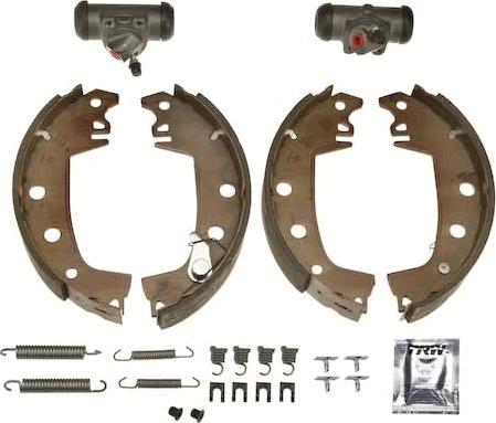 TRW BK1005 - Brake Shoe Set www.autospares.lv