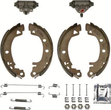 TRW BK1745 - Bremžu loku komplekts autospares.lv