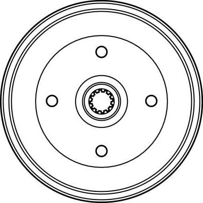 TRW DB4143 - Bremžu trumulis www.autospares.lv