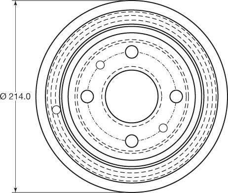 TRW DB4398 - Bremžu trumulis www.autospares.lv