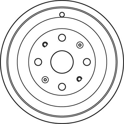 TRW DB4393 - Bremžu trumulis www.autospares.lv