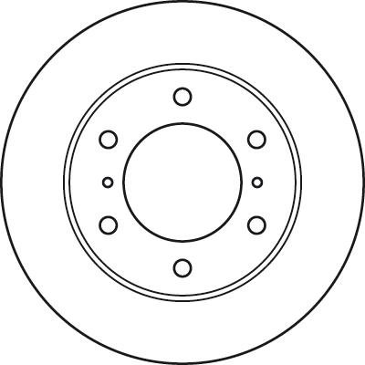 TRW DF4942 - Bremžu diski www.autospares.lv