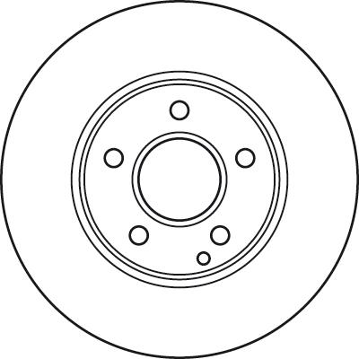 TRW DF4947 - Bremžu diski www.autospares.lv