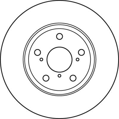 TRW DF4939S - Bremžu diski www.autospares.lv