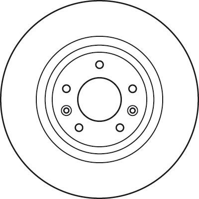 TRW DF4970S - Bremžu diski www.autospares.lv