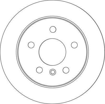 TRW DF4453 - Bremžu diski autospares.lv