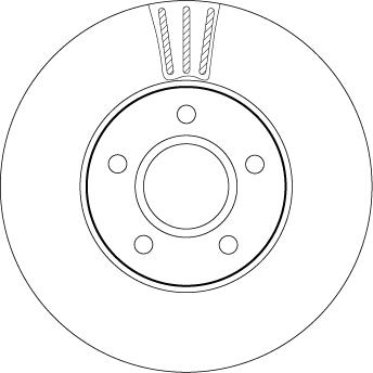 TRW DF4465 - Bremžu diski autospares.lv